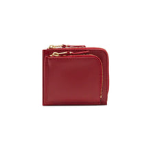 Load image into Gallery viewer, CDG Outside Pocket Zip Around Wallet (Red SA3100)
