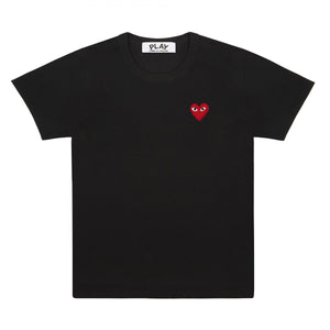 Red Play Comme des Garçons T-Shirt (Black)