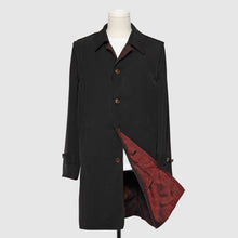 Load image into Gallery viewer, BLACK Comme des Garçons Coat (Black/Burgundy)
