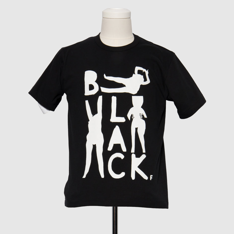 BLACK Comme des Garçons Graphic T-Shirt (Black)