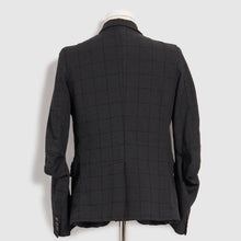 Load image into Gallery viewer, BLACK Comme des Garçons Tailored Check Jacket (Black)
