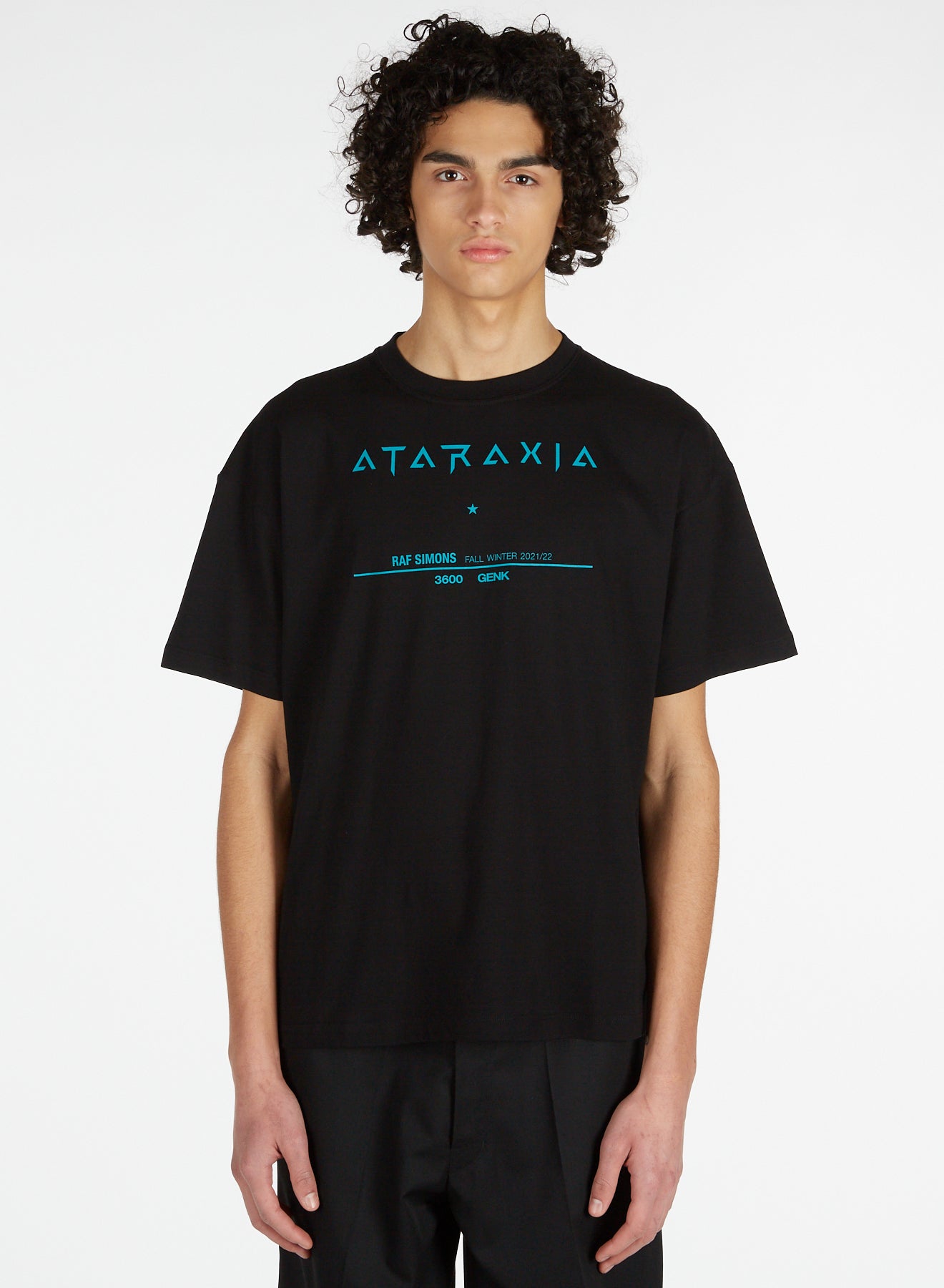 Raf Simons Big Fit Ataraxia Tour T-Shirt (Black)