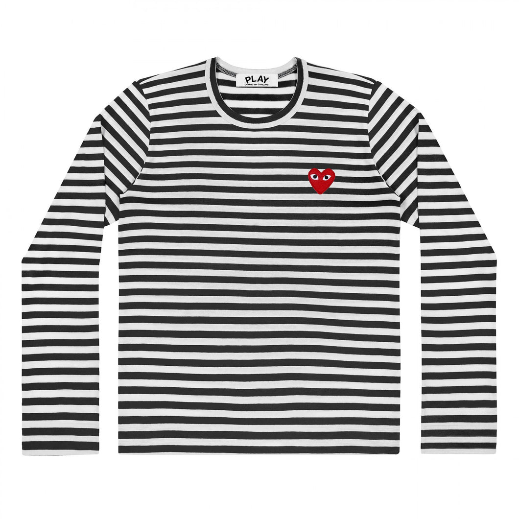 Play Comme des Garçons Striped T-Shirt (Black/White)