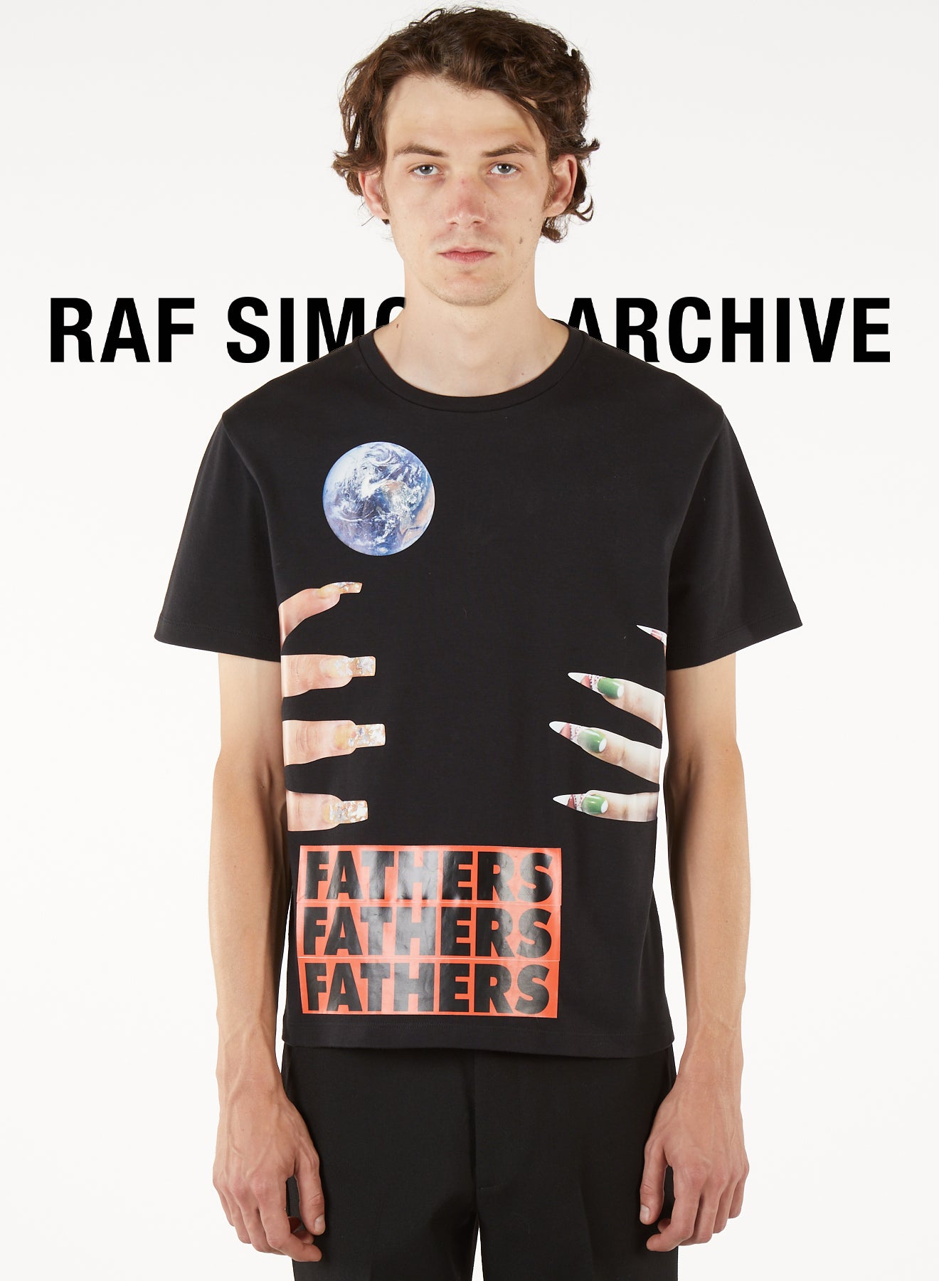 トップス RAF SIMONS ARCHIVE REDUX 02aw Raf Simons Archive Redux AW02 Virginia Creeper Cotton Jersey