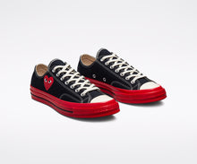 Load image into Gallery viewer, Play Comme des Garçons x Converse Red Heart Chuck Taylor All Star &#39;70 Low (Black)
