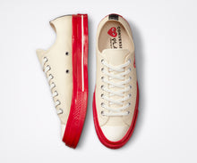 Load image into Gallery viewer, Play Comme des Garçons x Converse Red Heart Chuck Taylor All Star &#39;70 Low (White)

