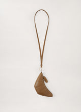 Load image into Gallery viewer, Lemaire Croissant Purse Necklace (Olive Brown)
