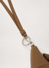 Load image into Gallery viewer, Lemaire Croissant Purse Necklace (Olive Brown)
