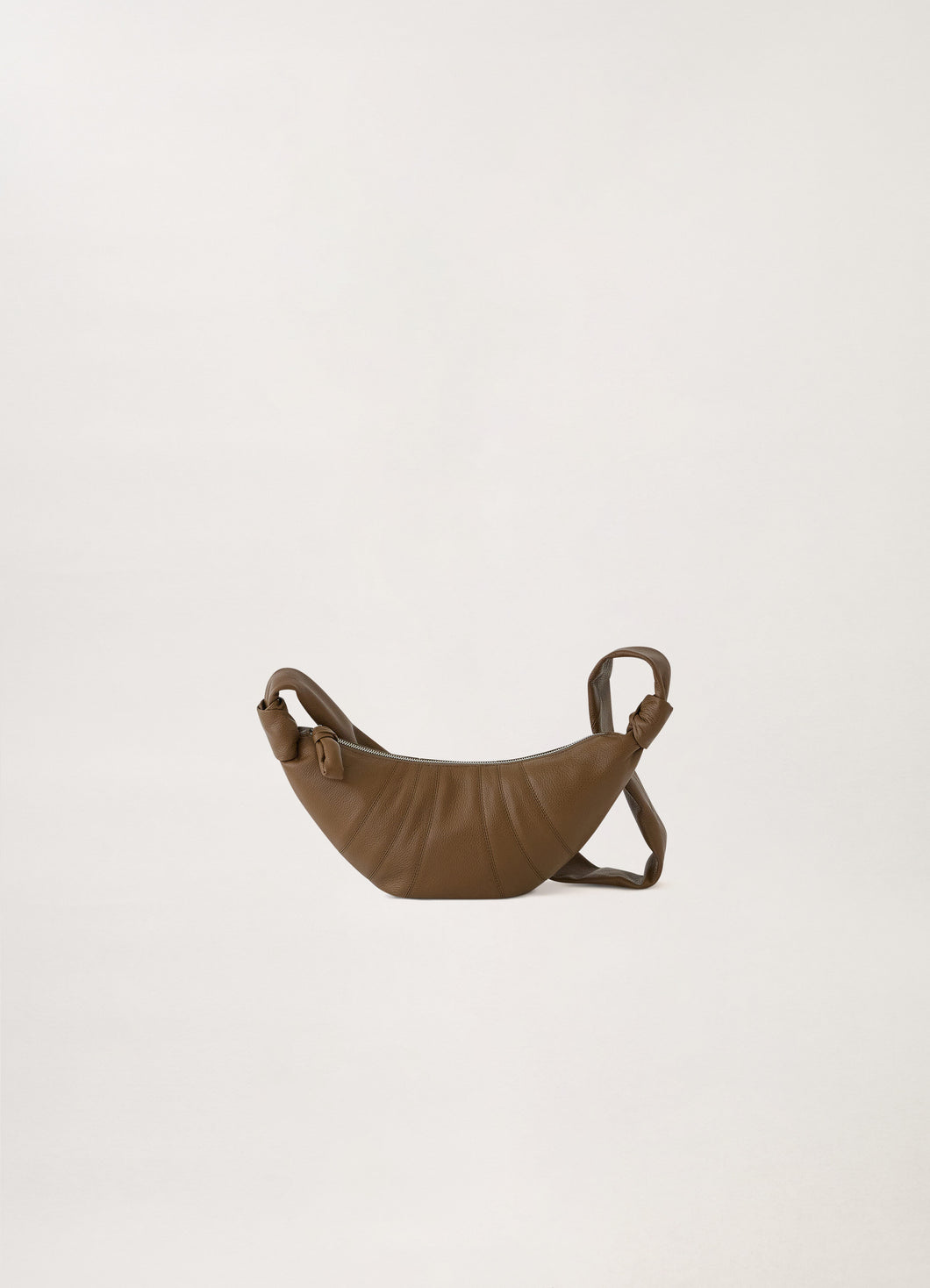 Lemaire Medium Croissant Bag (Olive Brown)