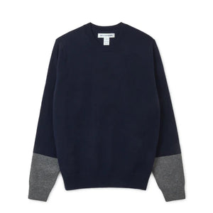 CDG Shirt FOREVER Knit (Navy/Grey)
