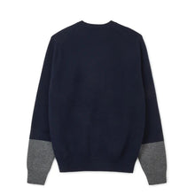 Load image into Gallery viewer, CDG Shirt FOREVER Knit (Navy/Grey)
