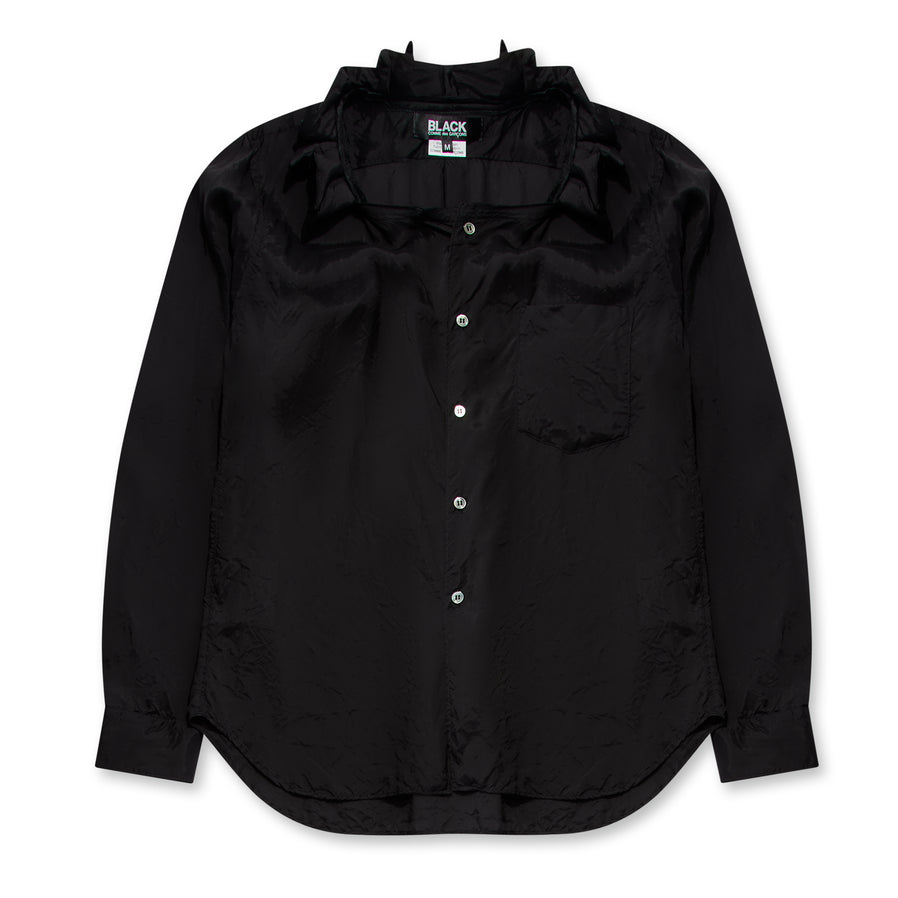 BLACK Comme des Garçons Cupra Taffeta Shirt (Black)