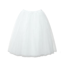 Load image into Gallery viewer, BLACK Comme des Garçons Nylon Tulle Skirt (White)
