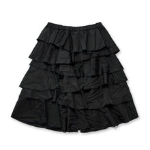 Load image into Gallery viewer, BLACK Comme des Garçons Tiered Skirt (Black)
