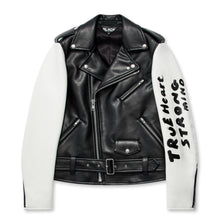 Load image into Gallery viewer, BLACK Comme des Garçons - Synthetic Leather Jacket - (Black/White)
