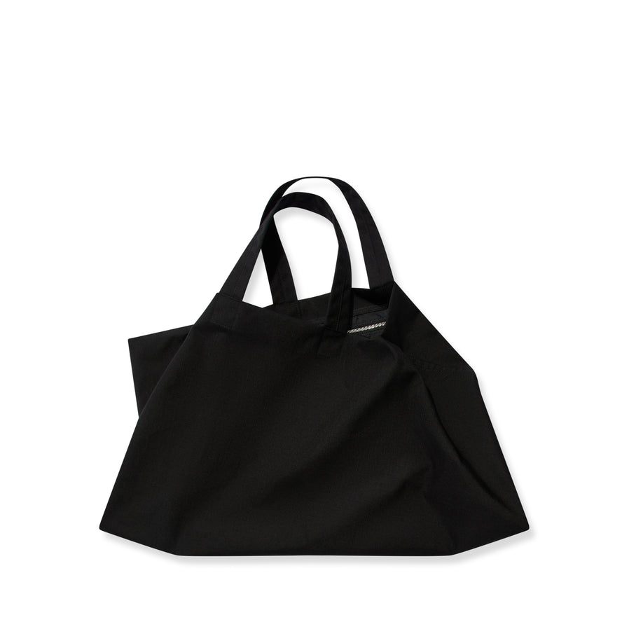BLACK Comme des Garcons Large Nylon Canvas Bag Black