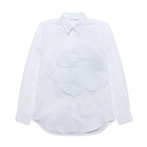 CDG Shirt Flower Shirt (White)