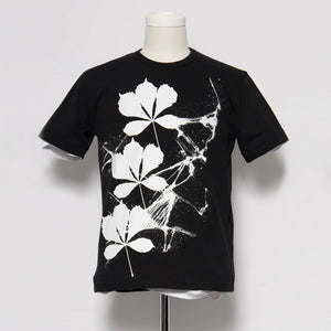 BLACK Comme des Garçons Floral Graphic T-Shirt (Black)