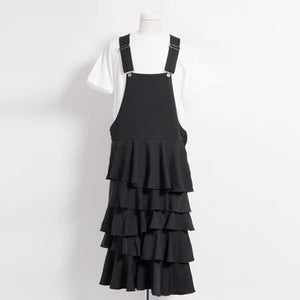 BLACK Comme des Garçons Ruffled Dress (Black)