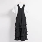 Load image into Gallery viewer, BLACK Comme des Garçons Ruffled Dress (Black)
