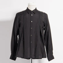 Load image into Gallery viewer, BLACK Comme des Garçons Pleated Taffeta Shirt (Black)
