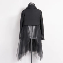 Load image into Gallery viewer, Black Comme des Garçons Tulle Zip Jacket (Black)
