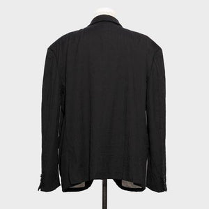 BLACK Comme des Garçons Tailored Plaid Jacket (Black)