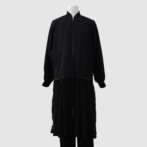 BLACK Comme des Garcons Polyester Jacket/Dress (Black)