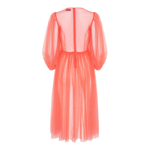 Molly Goddard Areesha dress soft tulle (pink)