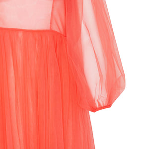 Molly Goddard Areesha dress soft tulle (pink)