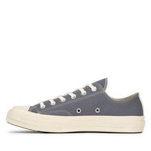 Load image into Gallery viewer, Play Comme des Garçons x Converse Black Heart Chuck Taylor All Star &#39;70 Low (Grey)
