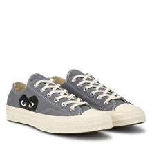 Load image into Gallery viewer, Play Comme des Garçons x Converse Black Heart Chuck Taylor All Star &#39;70 Low (Grey)
