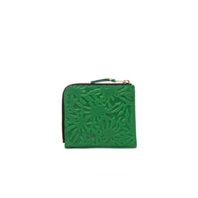 Load image into Gallery viewer, CDG Embossed Forest Wallet (Green SA3100EF)
