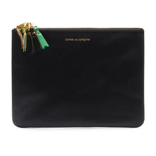 Load image into Gallery viewer, CDG Zipper Pull Zip Pouch (Black SA5100)
