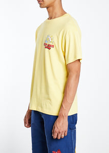 Sky High Farm Flatbush Printed S/S T-Shirt (Yellow)