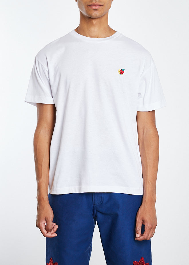 Sky High Farm Perennial Printed S/S T-Shirt (White)