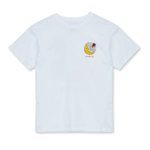 Sky High Farm Workwear Strawberry & Moon Logo T-Shirt (White)