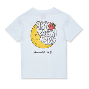Sky High Farm Workwear Strawberry & Moon Logo T-Shirt (White)