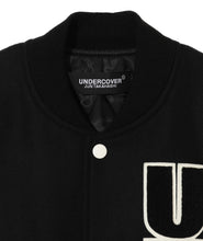 Load image into Gallery viewer, Undercover Varsity Jacket (Black/Off-White)
