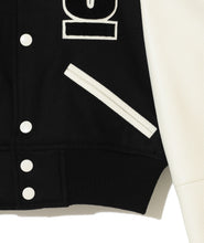 Load image into Gallery viewer, Undercover Varsity Jacket (Black/Off-White)
