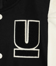 Load image into Gallery viewer, Undercover Varsity Jacket (Black/Off-White)

