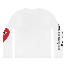 Load image into Gallery viewer, Play Comme des Garçons Big Heart Long Sleeve (White)

