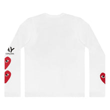 Load image into Gallery viewer, Play Comme des Garçons 3 Heart Long Sleeve (White)
