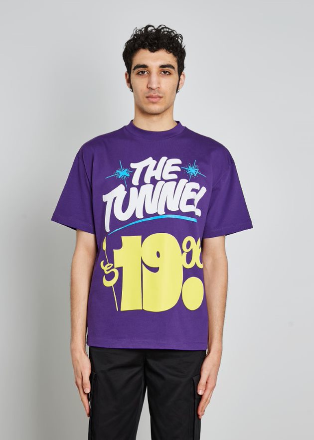 Honey Fucking Dijon Peter Paid The Tunnel T-Shirt (Dark Purple)