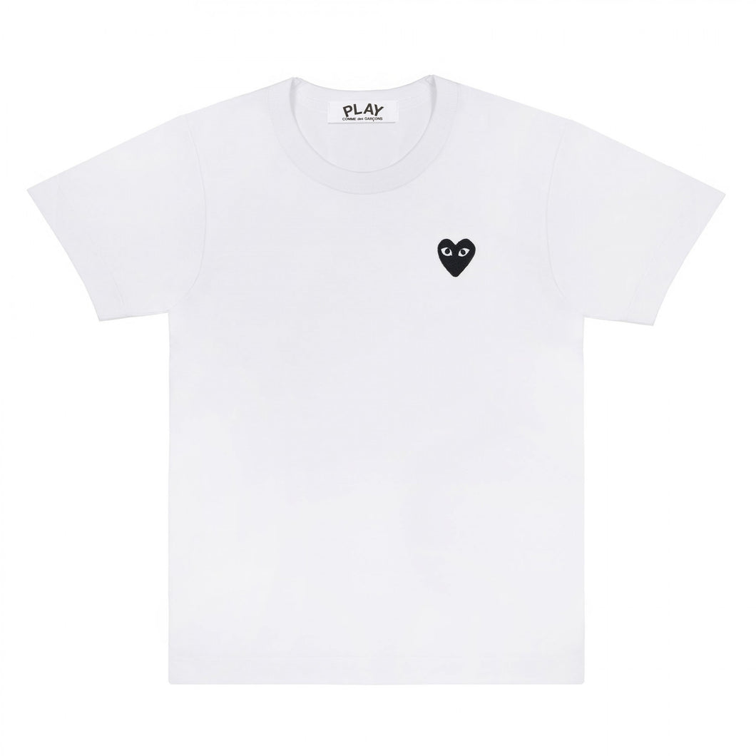 Black Play Comme des Garçons T-Shirt (White)