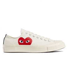 Load image into Gallery viewer, Play Comme des Garçons x Converse Red Heart Chuck Taylor All Star &#39;70 Low (White)
