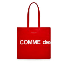 Load image into Gallery viewer, CDG Huge Logo Tote Bag (Red SA9001HL)
