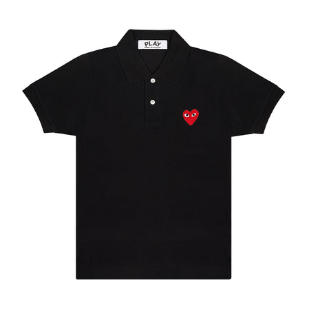 Play Comme des Garçons Polo Shirt (Black)