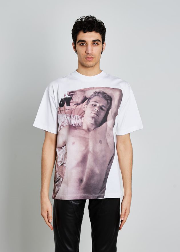 Honey Fucking Dijon Tom of Finland T-Shirt (White)